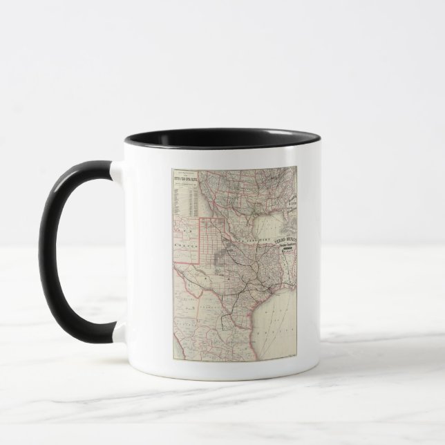 Texas and Mexico, Houston Mug (Left)