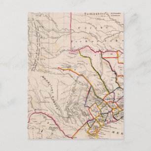 Texas and Oklahoma Postcard