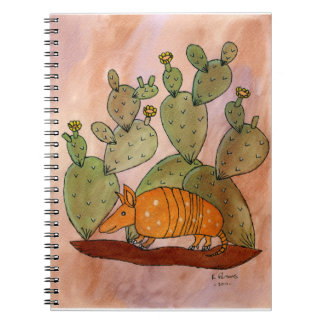 Texas Armadillo Notebook