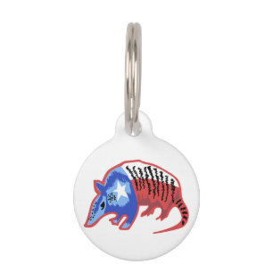 Texas Armadillo Pet Tag