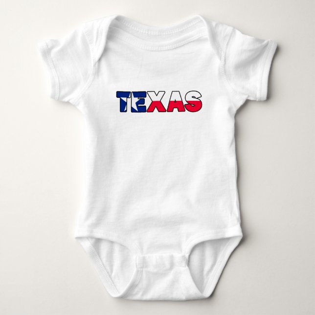 Texas Baby Bodysuit (Front)
