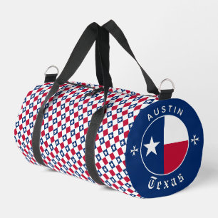 Texas Bag, gym, travel bag, USA, Texas Flag Duffle Bag