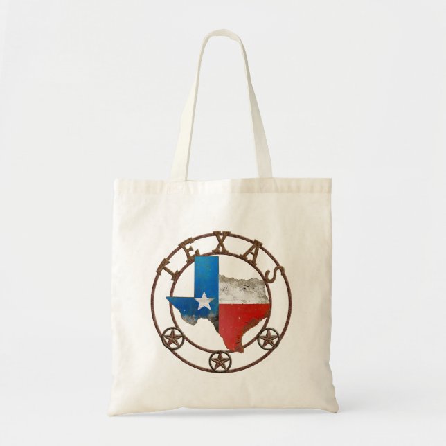 Texas Barn Art Tote Bag (Front)