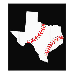 Texas Baseball State funny Texas Baseball Photo Print