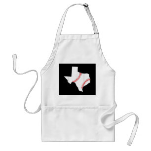 Texas Baseball State funny Texas Baseball  Standard Apron