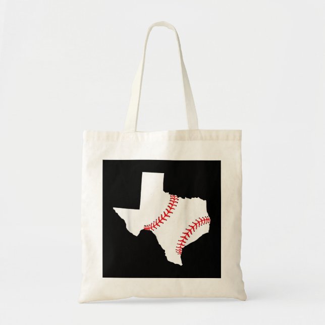 Texas Baseball State funny Texas Baseball  Tote Bag (Front)