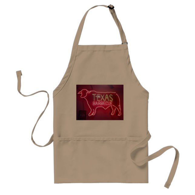 "Texas BBQ Apron" Standard Apron (Front)