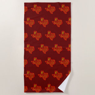 Texas  beach towel