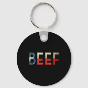 Texas Beef The Heart Of Rbecue Key Ring