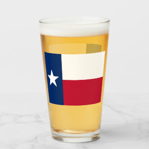 TEXAS BEER GLASS