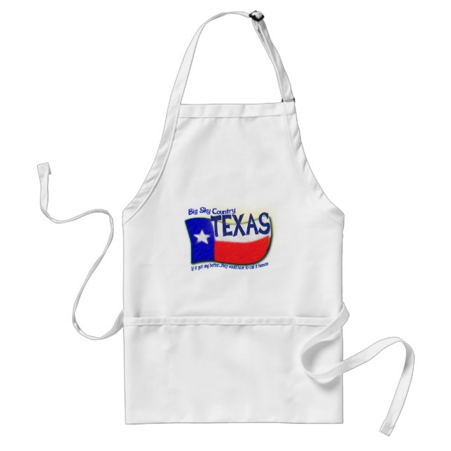 Texas Big Sky Country Standard Apron (Front)