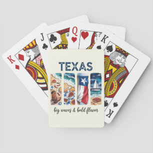 Texas – Big Waves & Bold Flavor Playing Cards