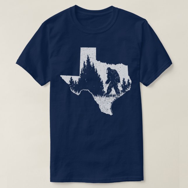Texas Bigfoot T-Shirt (Design Front)