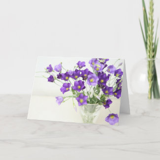 Texas Bluebell Thank You Card
