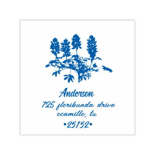 Texas Bluebonnet Botanical Self-inking Stamp