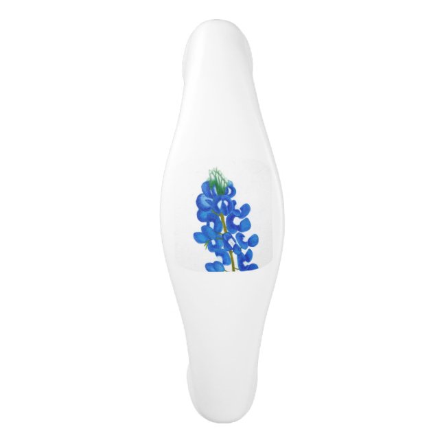 Texas Bluebonnet Cabinet Pull (Front)