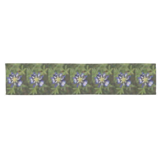Texas Bluebonnet Table Runner (Horizontal)