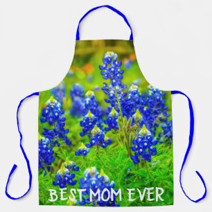 Texas Bluebonnets Best Mum Ever Mother's Day Apron