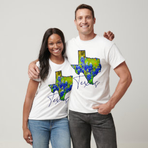 Texas Bluebonnets Hill Country State of Texas T-Shirt