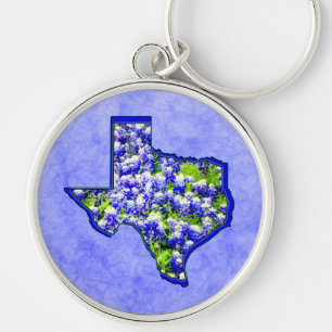 TEXAS BLUEBONNETS KEY RING