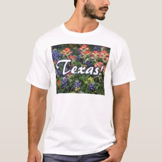 Texas Bluebonnets Paintbrushes T-Shirt