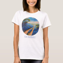 Texas bluebonnets t-shirt too