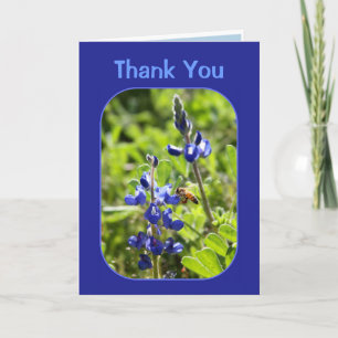 Texas Bluebonnets Thank You Card