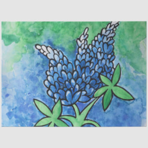 Texas Bluebonnets Tissue Paper