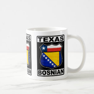 Texas Bosnian American Sign Coffee Mug