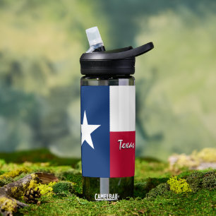 Texas bottle, patriotic Texas Flag Water Bottle