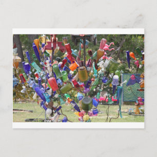 Texas Bottle Tree Postcard