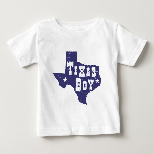 Texas Boy Baby T-Shirt (Front)