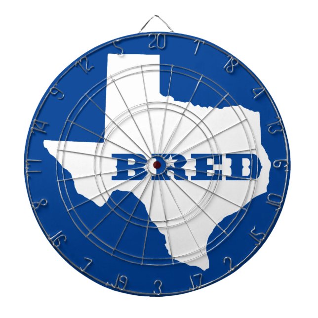 Texas Bred Dartboard (Front)