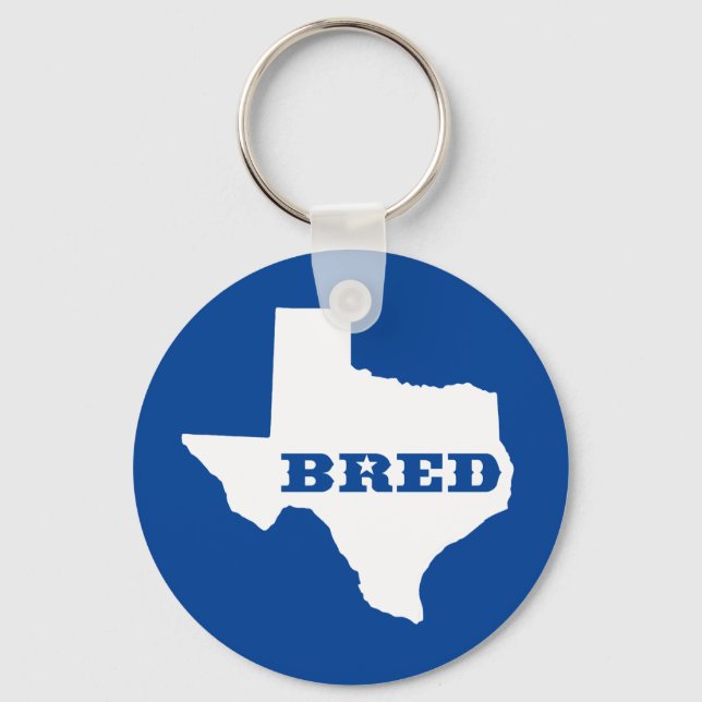 Texas Bred Key Ring (Front)
