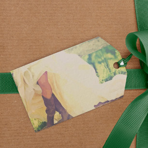 Texas Bride in Boots Gift Tags