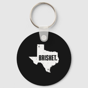 Texas Brisket Cute Grilled Bbq Brisket Key Ring