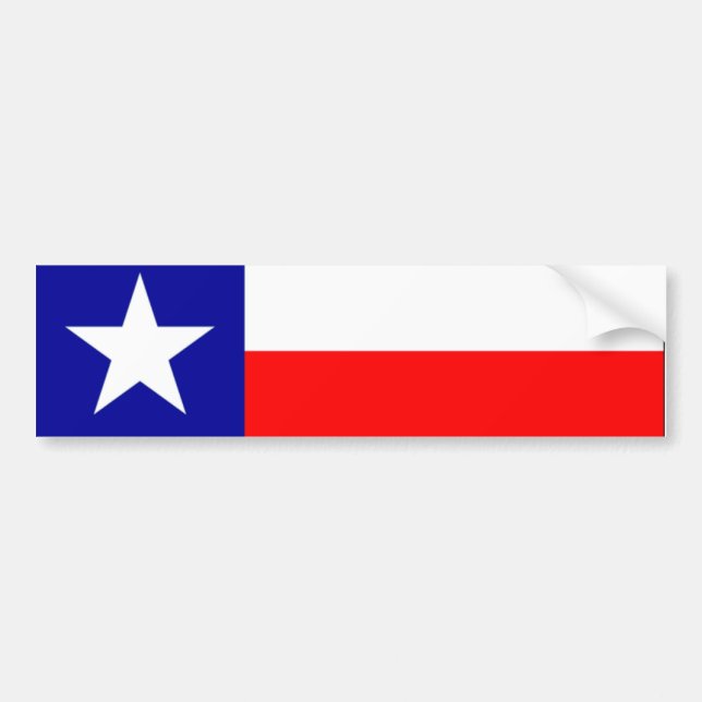 Texas Bumper Sticker (Front)