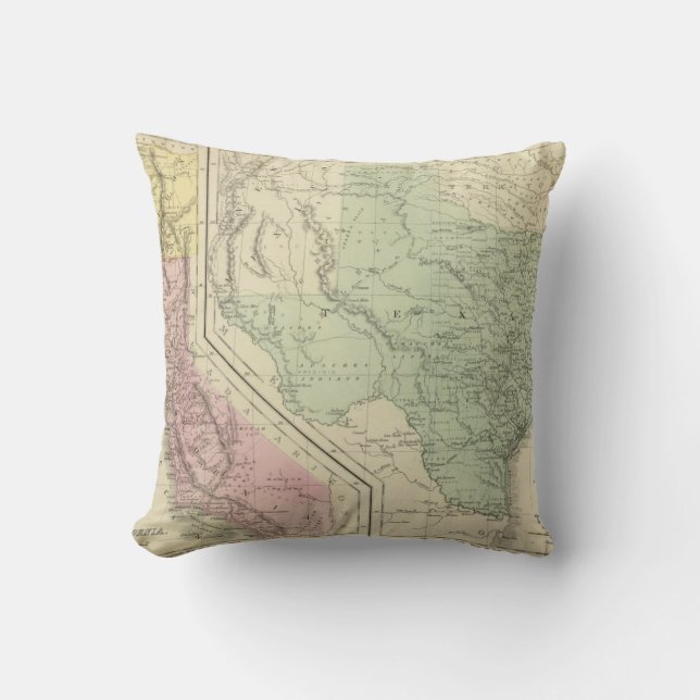 Texas, California Cushion (Front)