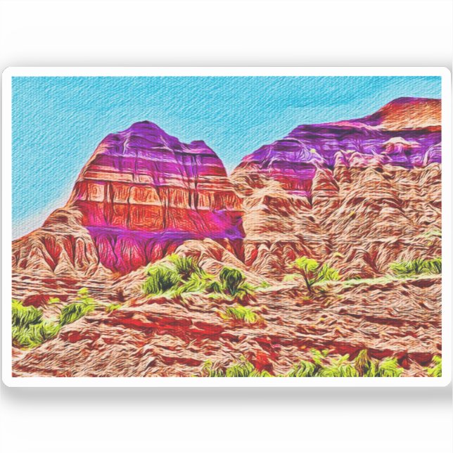 Texas Canyon Vinyl Sticker (Front)