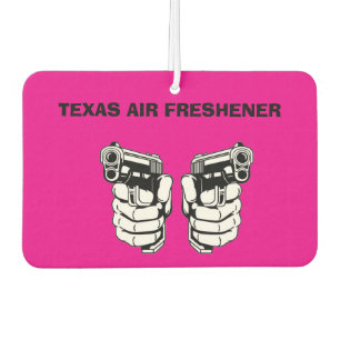 Texas car air freshener