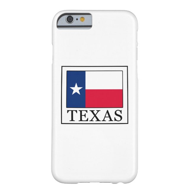 Texas Case-Mate iPhone Case (Back)
