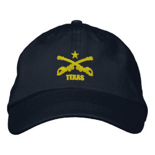 Texas Cavalry (Embroidered) Embroidered Hat