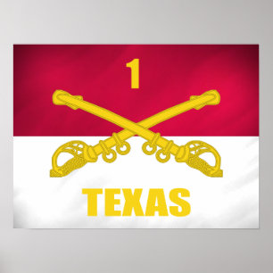 Texas Cavalry Poster