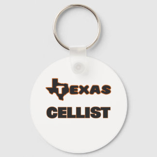 Texas Cellist Key Ring