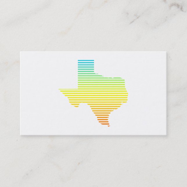texas chill fade business card (Front)