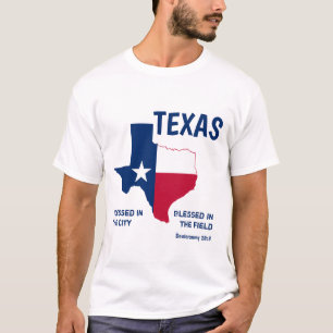 TEXAS Christian Scripture Blessed T-Shirt