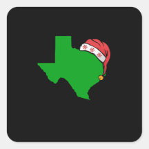 Texas Christmas Cute Christmas Gift Green US State