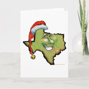 Texas Christmas Holiday Card