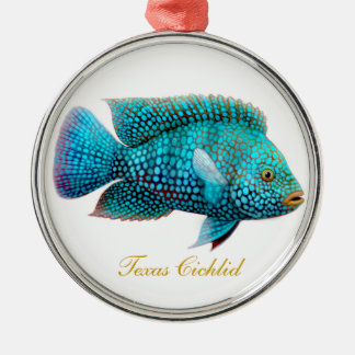 Texas Cichlid Carpintis Aquarium Fish Ornament