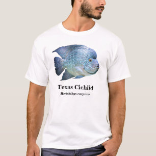 Texas Cichlid , Herichthys carpintis T-Shirt